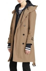 Burberry Amberford Taffeta Trench Coat with Detachable Hood at Nordstrom